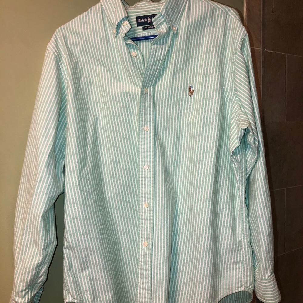 Polo Ralph Lauren Button Down Stripe Oxford Shirt